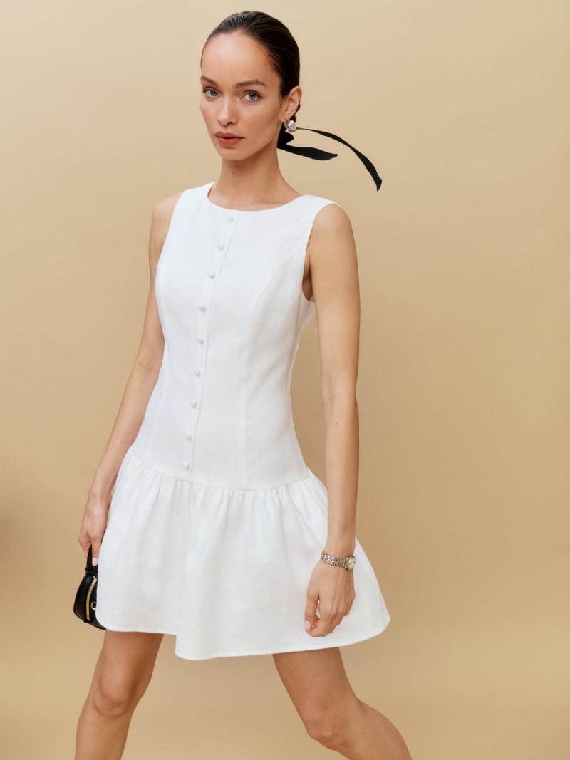 Keoni Linen Dress | Reformation (Global)