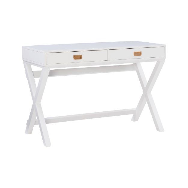 Peggy Wood Writing Desk with Drawers - Linon | Target