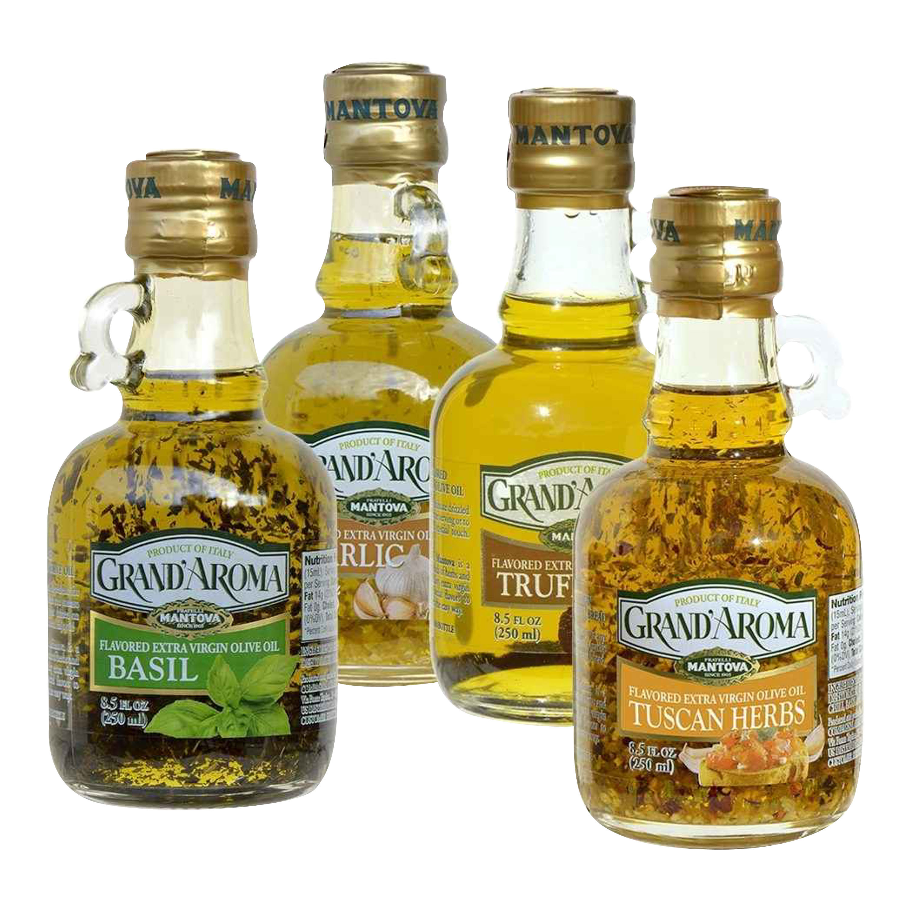 Mantova Grand'Aroma Flavored Olive Oil Gift Set 4 Pack | World Market