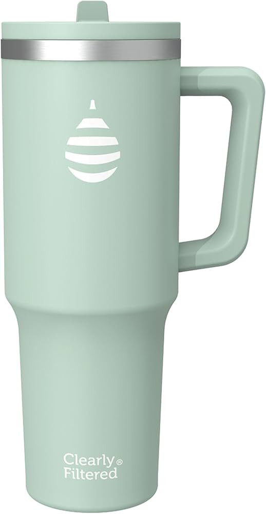 Clearly Filtered Water Bottle | Removes 200+ Contaminants, Double-Wall Insulated Stainless Steel,... | Amazon (US)