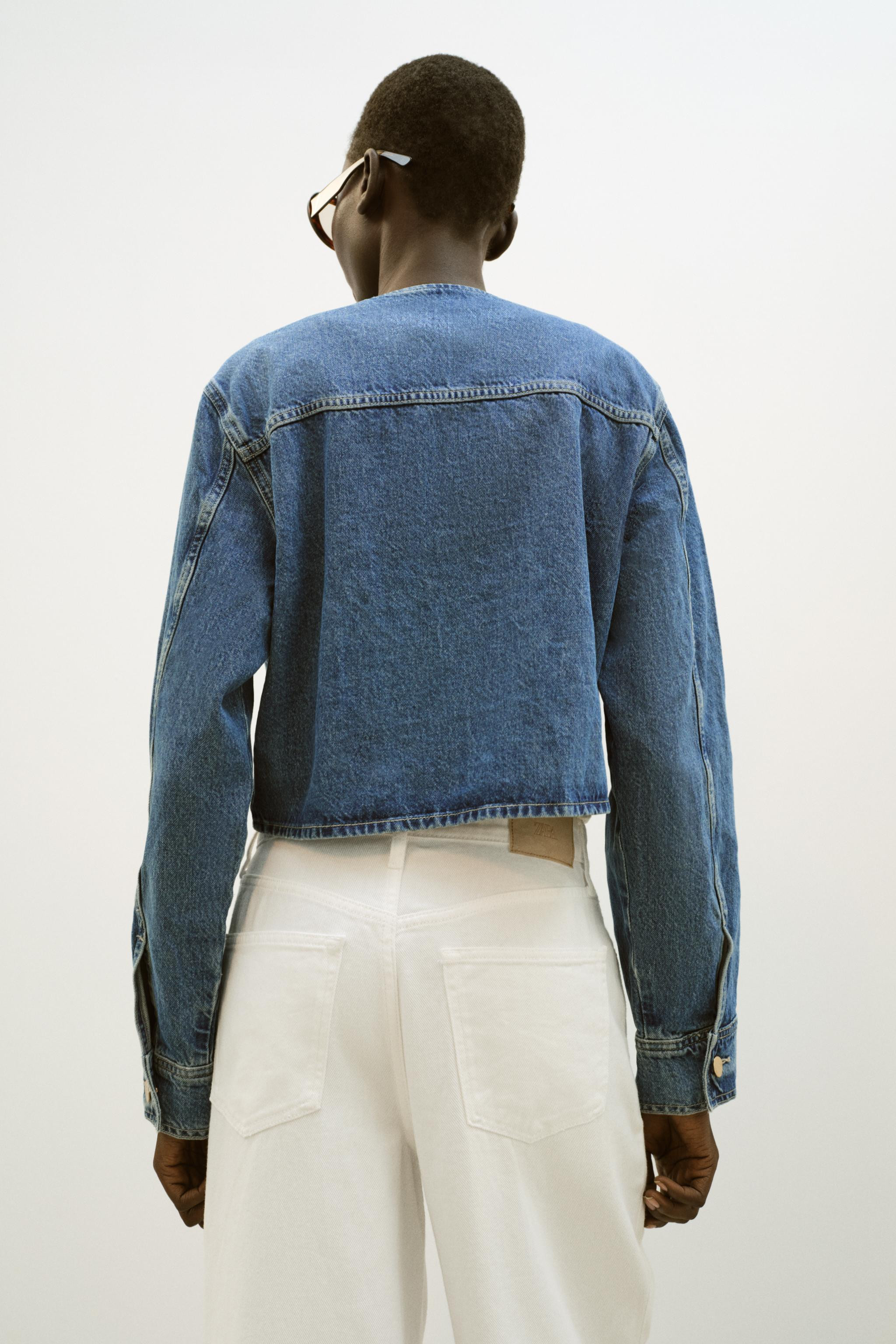 Z1975 SHORT ROUND NECK JACKET | Zara US