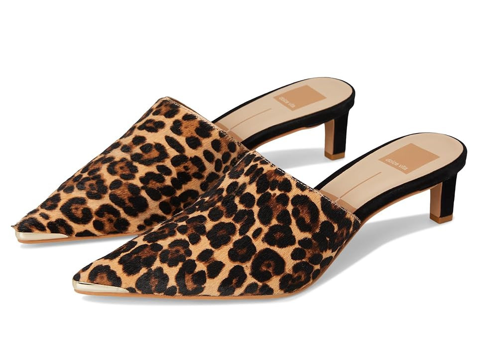 Dolce Vita Lexy High Women's Heels Dark Leopard Calf Hair : 9.5 M, Leather/Suede | Zappos