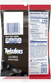 TWIZZLERS Licorice NIBS, 6oz (3 Pack) W/Bundle Bonanza Candy | Amazon (US)