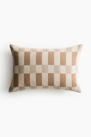 Linen-Blend Cushion Cover | H&M (US + CA)