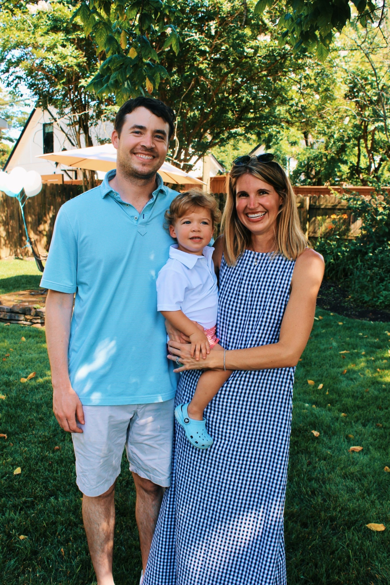 I wore this blue gingham maxi dress for my sons birthday party and I will wear it 100 more times this summer. So easy to wear and so cute. Wearing an xs/s (it runs big!)

Gingham dresses, blue gingham dress, summer dresses, birthday party outfit, outdoor party outfit, outdoor dinner party outfit 

#LTKSummerEdit #LTKStyleTip #LTKSeasonal