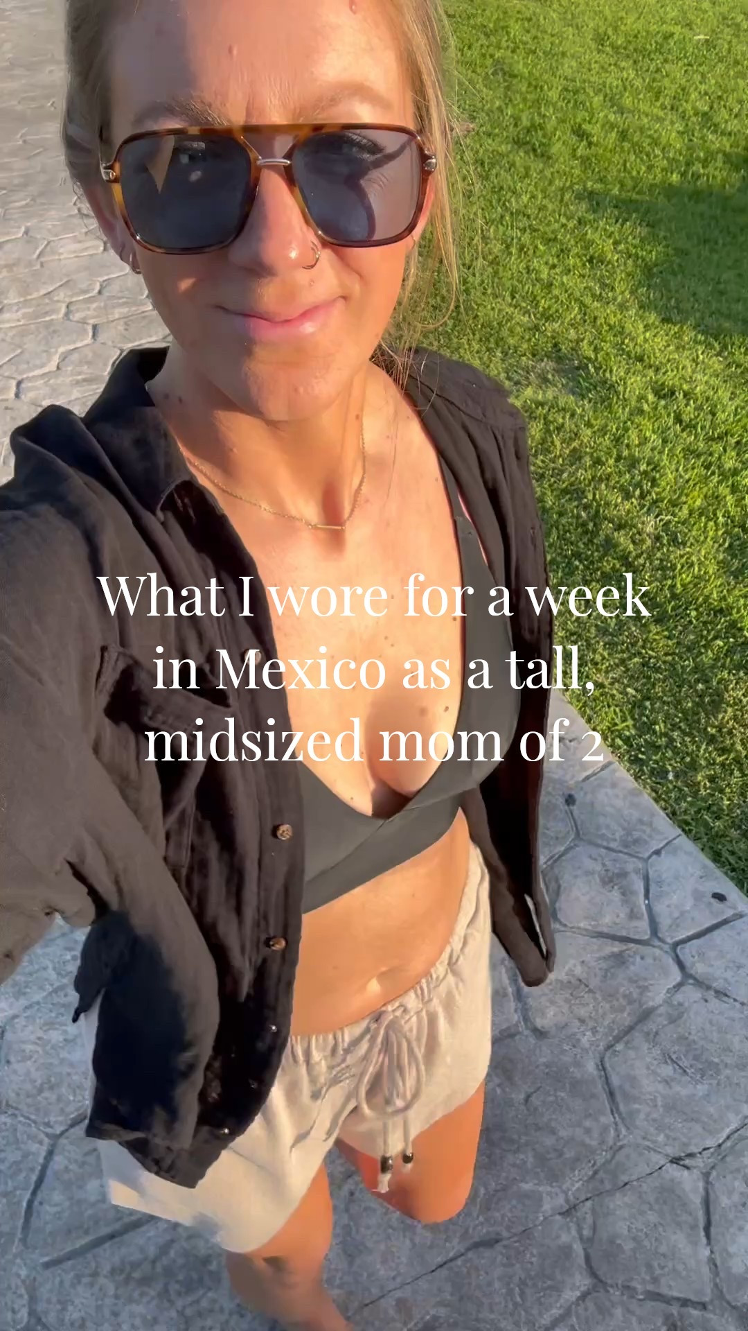 What I wore  for a week in Mexico as a tall, midsized mom 

1 - xl button up, med shorts
2 - large jumpsuit 
3 - large swimsuit, medium crochet shorts
4 - large romper & tank
5 - large swimsuit & coverup skirt
6 - large red dress, code: MK20
7 - large teal dress & tank
8 - large blue romper (should’ve done med) code: MK20 
9 - large black dress
10 - large orange swim & sarong
11 - med front tie top, medium long pants
12 - XL graphic tee, medium long black pants


#LTKTravel #LTKSwim #LTKOver40