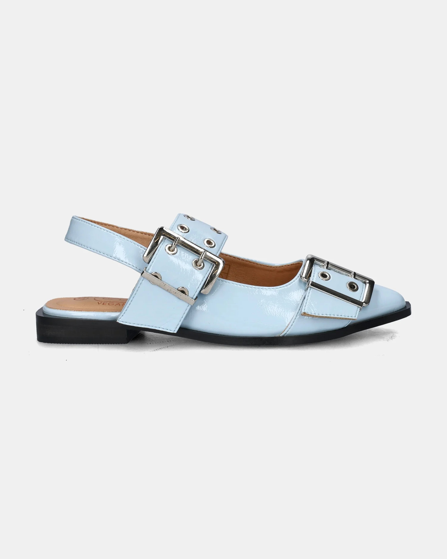 Nelson - Ballerinas & instappers voor vrouwen - Blauw | Nelson Schoenen NL