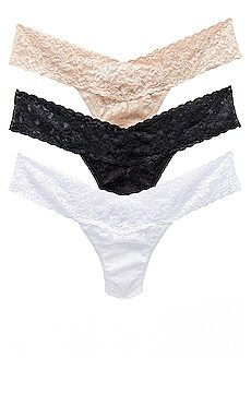 Low Rise Thong 3 Pack
                    
                    Hanky Panky | Revolve Clothing (Global)