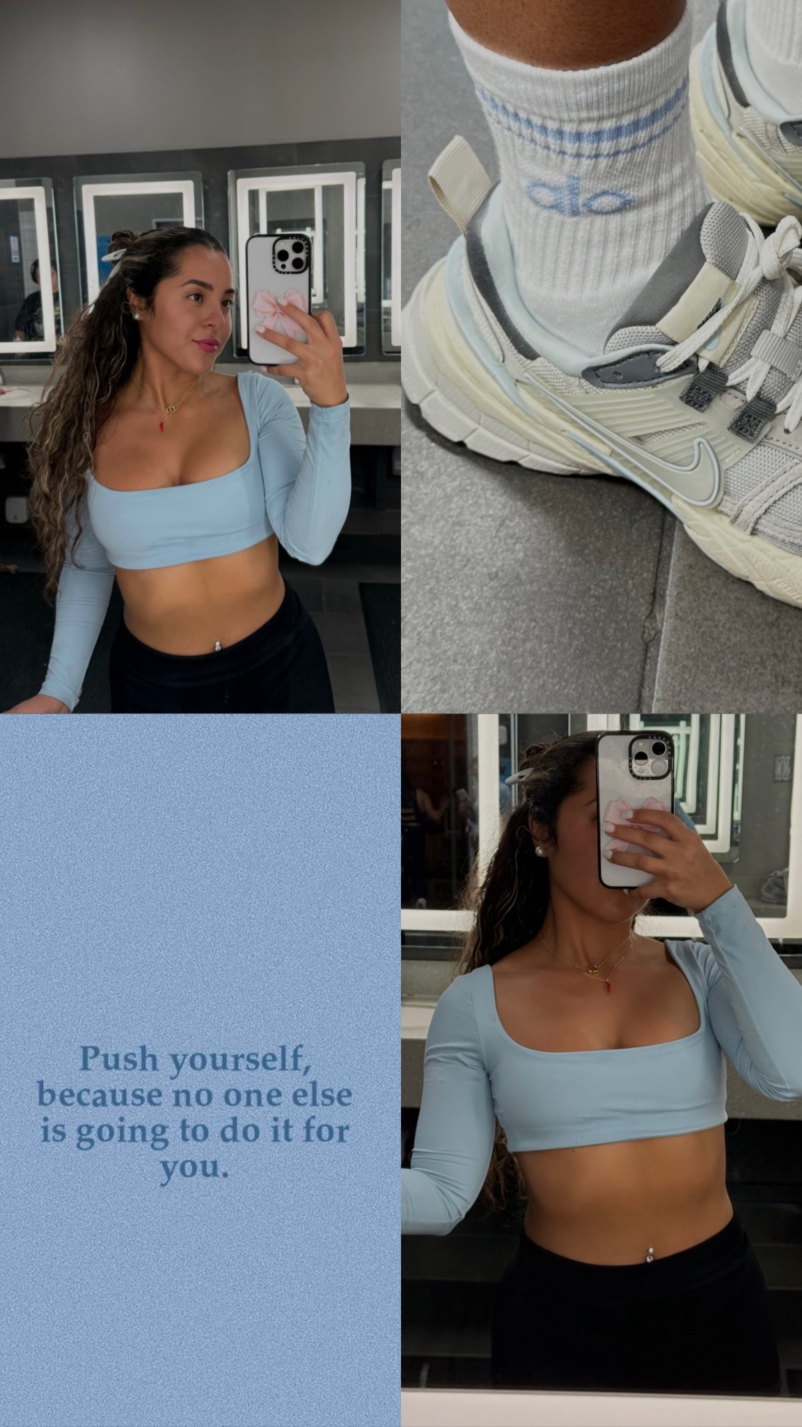 love this top for the gym 🩵

#LTKgrwm #LTKfitnessgoals #LTKActive
