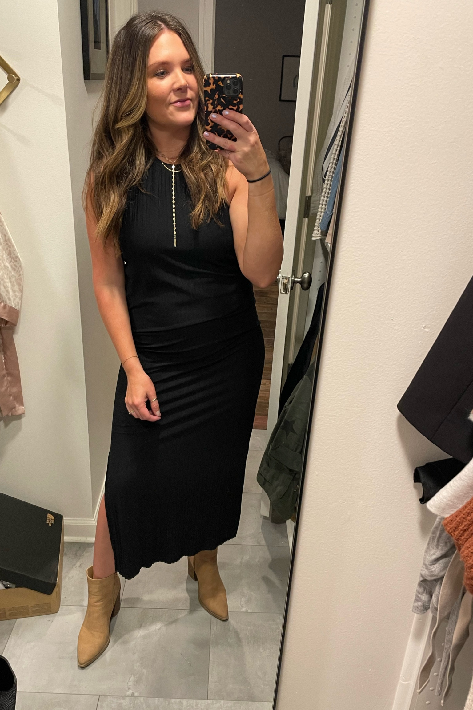 Fall date night outfit, black dress, fall boots 🍁

#LTKshoecrush #LTKstyletip #LTKSeasonal