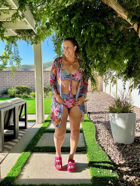 Loving this 3 piece set from Amazonn

Women's Summer Beach 3 Piece Swimsuits, Hawaiian Beach Bikini Cover Ups Printed 3 Pieces Swimsuits

#LTKSeasonal #LTKover40 #LTKshoecrush