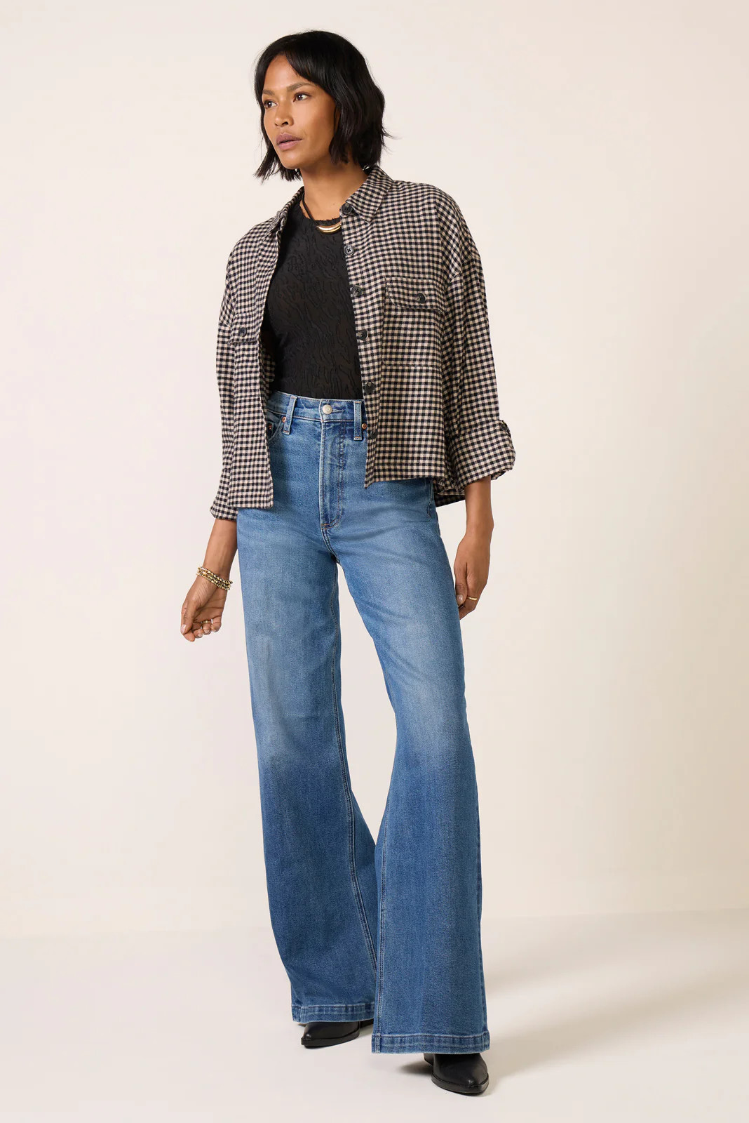 Lana Wide Leg Jean | Evereve