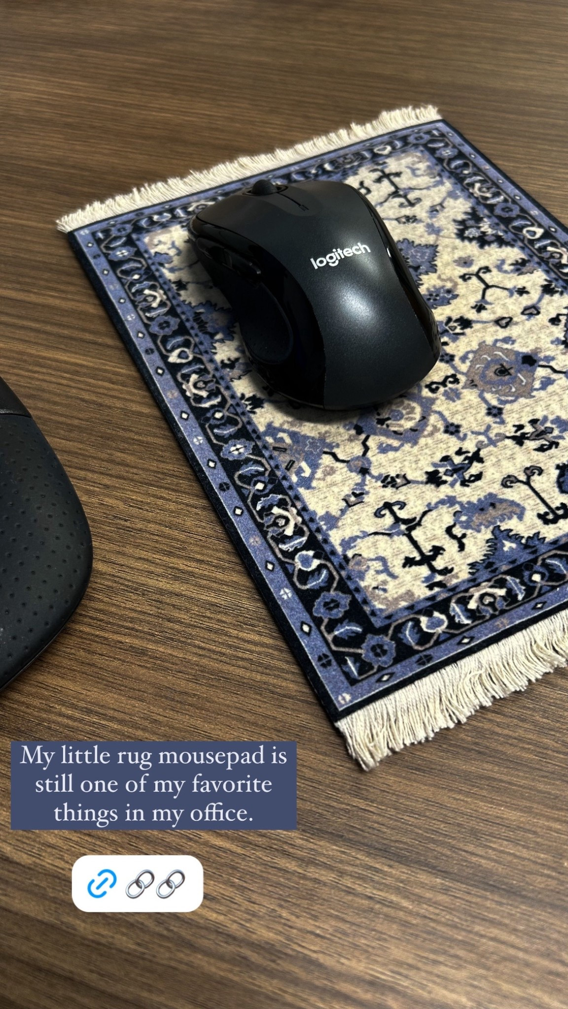 I’ve had this rug mousepad for a couple of years now and I still love it. It brings a little bit of a traditional design element to a more modern space. It also now comes in a few other color ways  

#LTKFindsUnder50 #LTKHome