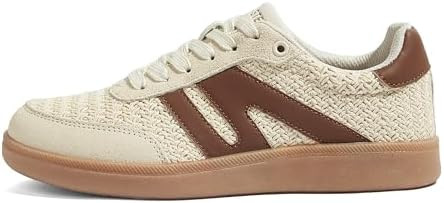 LUCKY STEP Women Retro Gum Sole Fashion Sneakers | Amazon (US)