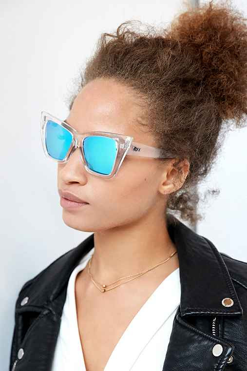 Quay X Shay Mitchell Vesper Sunglasses,CLEAR,ONE SIZE | Urban Outfitters US