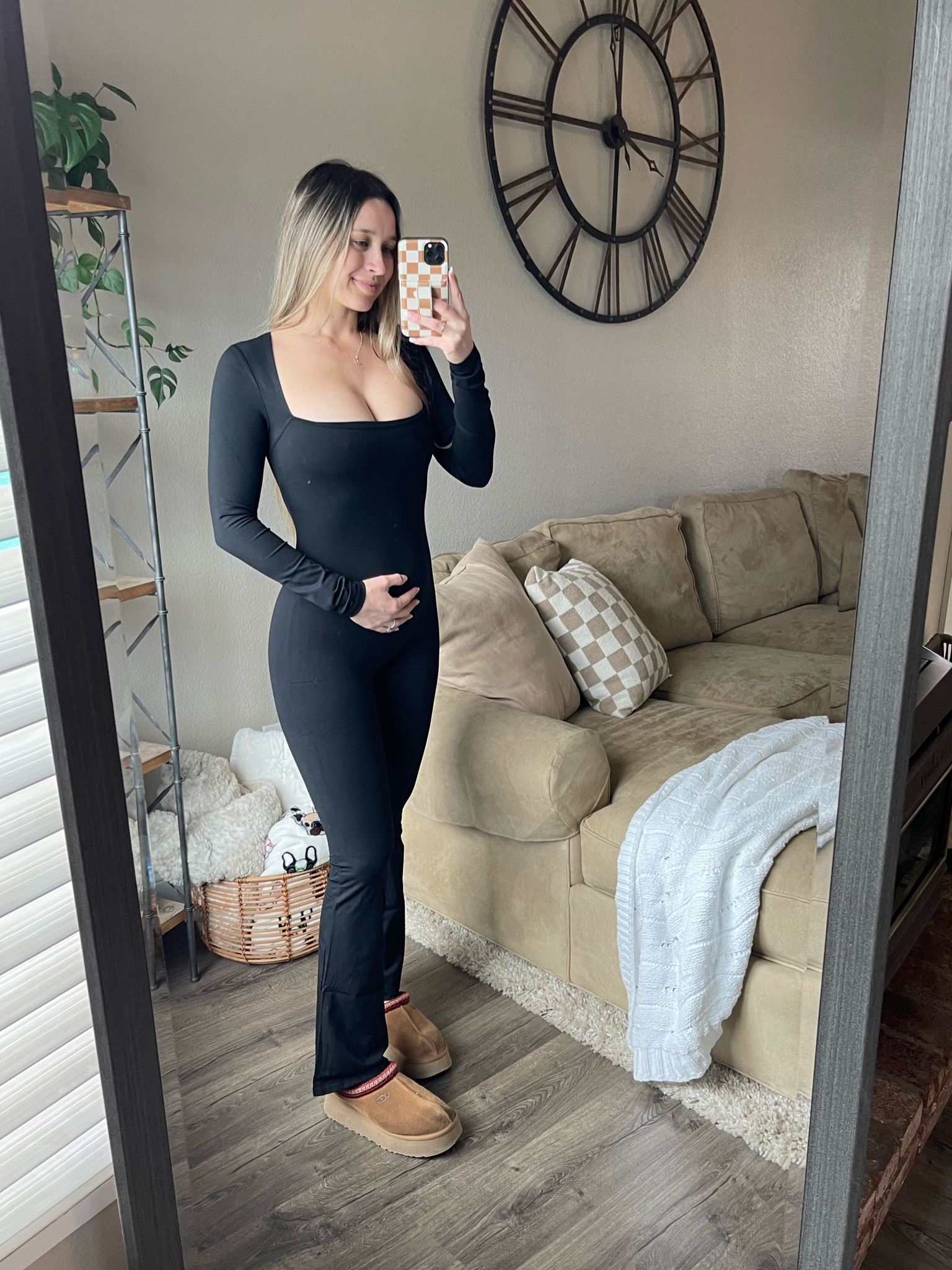 this is super comfy and cute, but slightly short on me (5’6). also not for big boob girlies LOL

pregnancy | maternity | catsuit | bodysuit | jumpsuit | pregnancy outfit | maternity outfit | amazon 

#LTKfindsunder50 #LTKbump #LTKsalealert