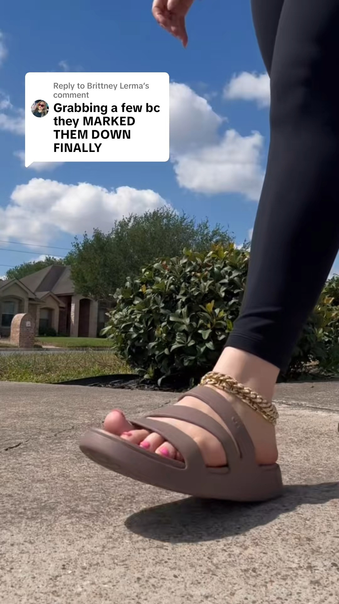 Replying to @Brittney Lerma Two neutrals, endless outfits 🤎🖤
Truffle or black—these Crocs Getaway Strappy Sandals go with literally everything ✨👡 #crocs #crocsgetawaysandals #comfortablesandals @Crocs #crocssandals #ad 

 #LTKootd #LTKActive #LTKTravel