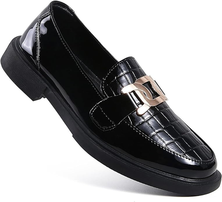 VOCNTVY Loafers for Women Slip On Comfort Business Work Shoes | Amazon (US)