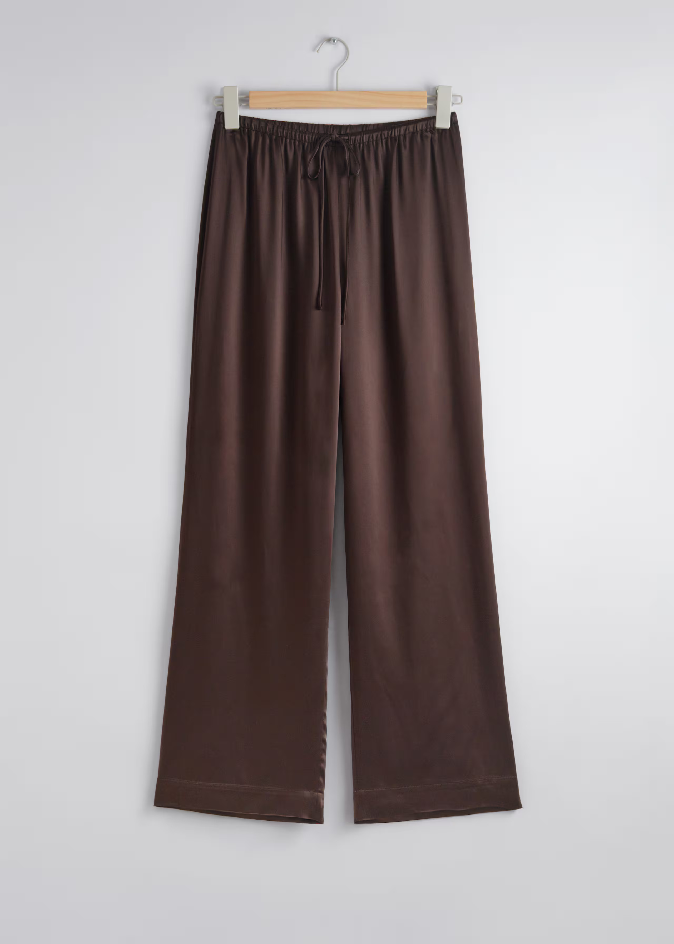 Satin Drawstring Trousers | & Other Stories - US