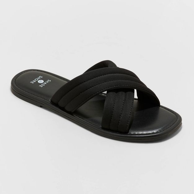 Women's Maxie Crossband Slide Sandals - Shade & Shore™ | Target