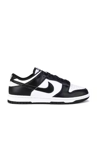 Nike Dunk Low Retro in White & Black from Revolve.com | Revolve Clothing (Global)