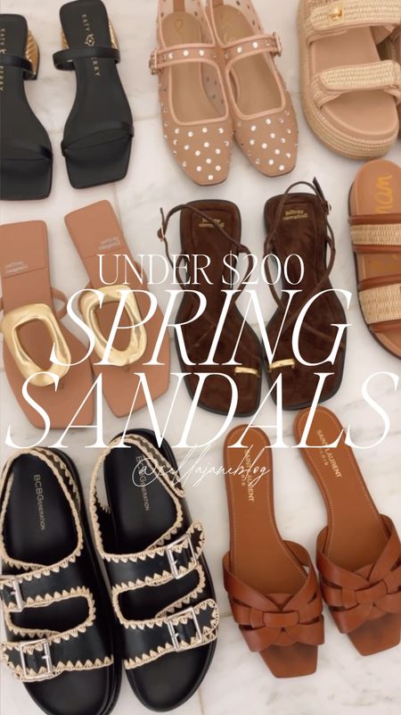 Summer sandals under $200