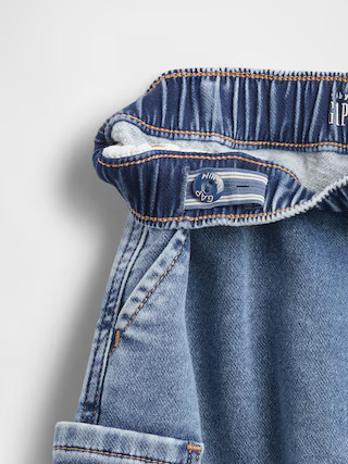 Baby & Toddler Knit Barrel Jeans | Gap (US)