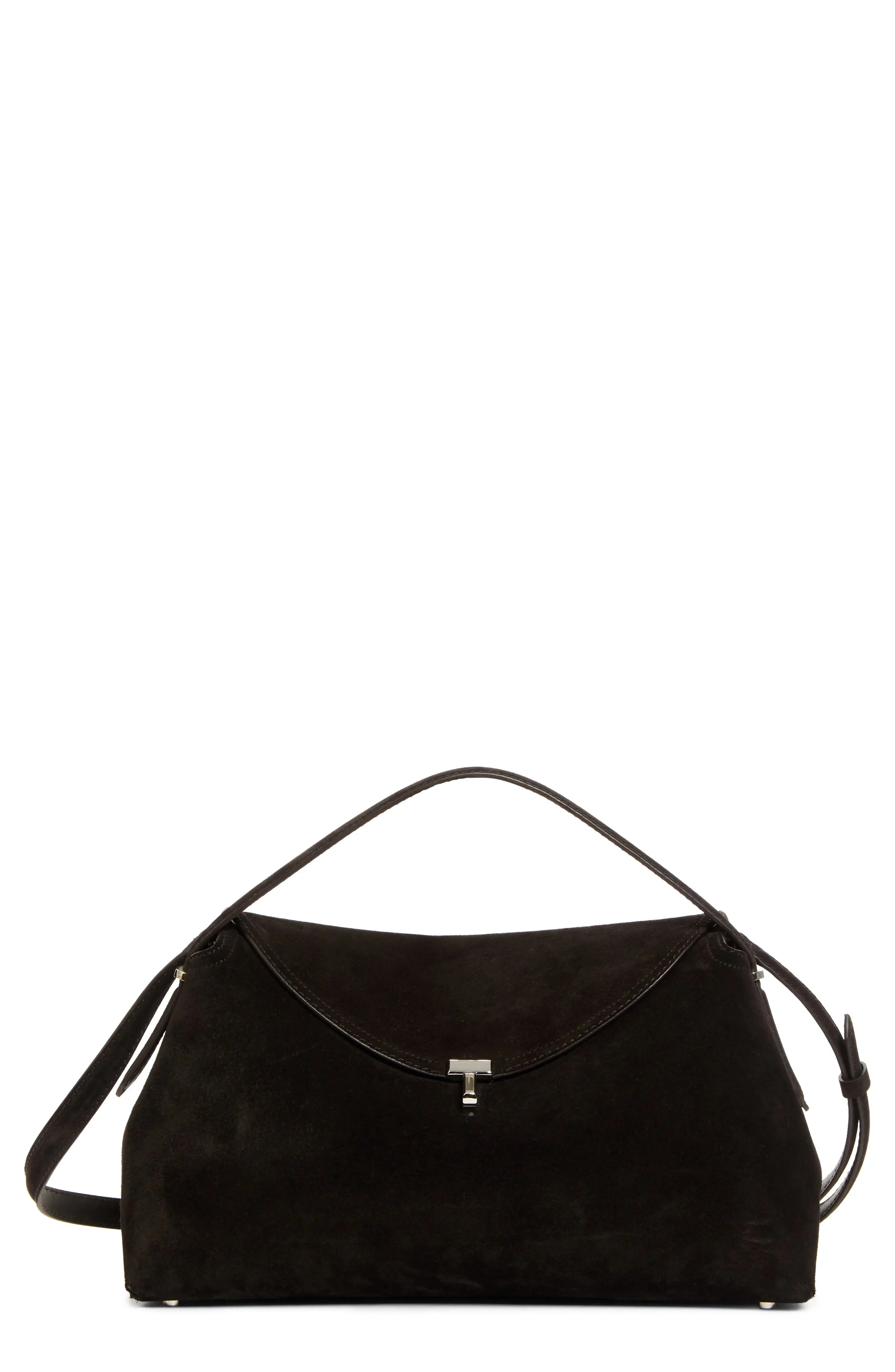 TOTEME T-Lock Curved Leather Top Handle Bag (Women) | Nordstrom | Nordstrom
