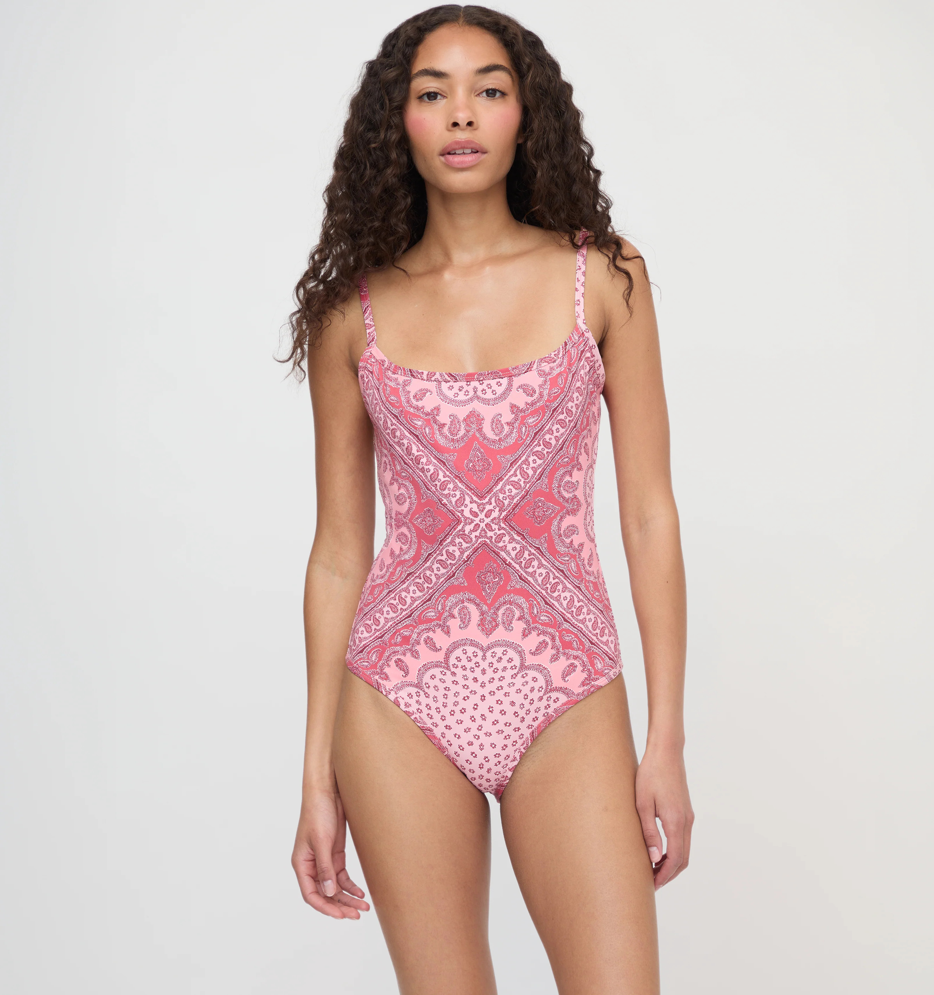 The Emerson One Piece | Berry Paisley Scarf / L | Hill House Home | Hill House Home US