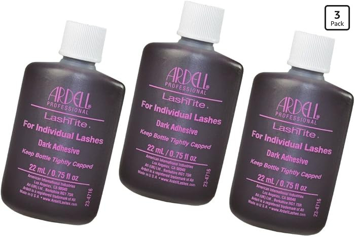 Ardell LashTite Dark Lash Adhesive \u2013 Long-Lasting Lash Glue for Individual & Cluster Lashes,... | Amazon (US)