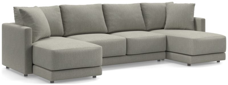 Gather 3-Piece Sectional + Reviews | Crate and Barrel | Crate & Barrel