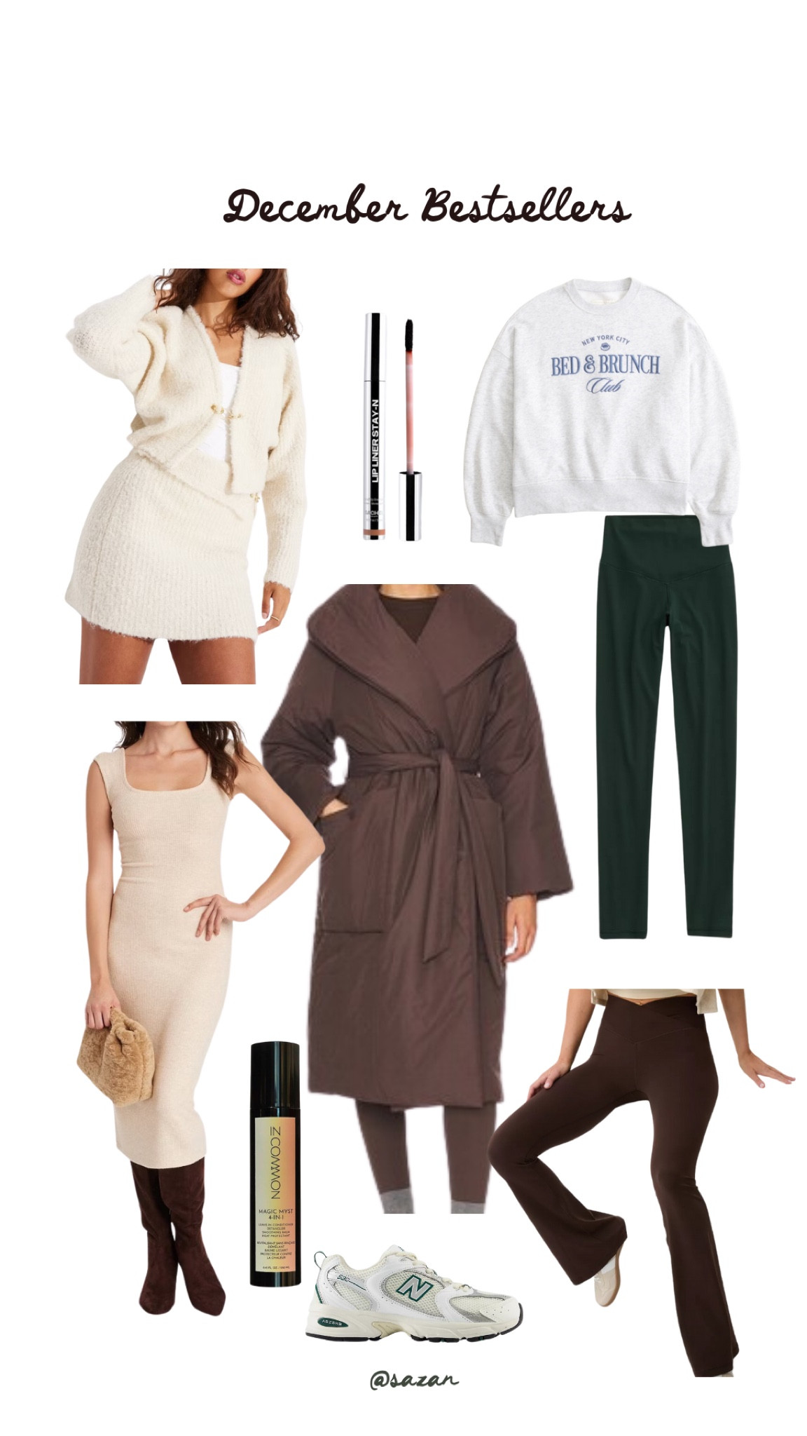 December bestsellers 

#WinterOutfit

#LTKSeasonal #LTKStyleTip #LTKBeauty
