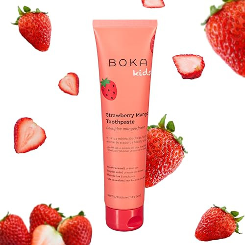 Boka Fluoride Free Toothpaste Nano Hydroxyapatite, Helps Remineralize, Appropriate for Sensitive ... | Amazon (US)