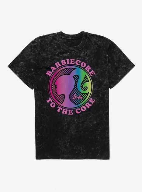 Barbie Barbiecore To The Core Mineral Wash T-Shirt | BoxLunch
