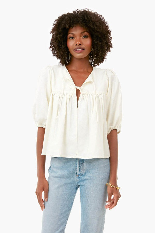 Ivory Puff Isla Top | Tuckernuck (US)