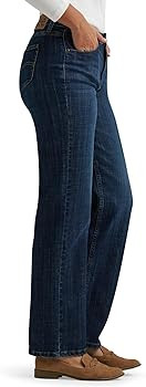 Lee Women's Legendary Relaxed Straight Jean | Amazon (US)
