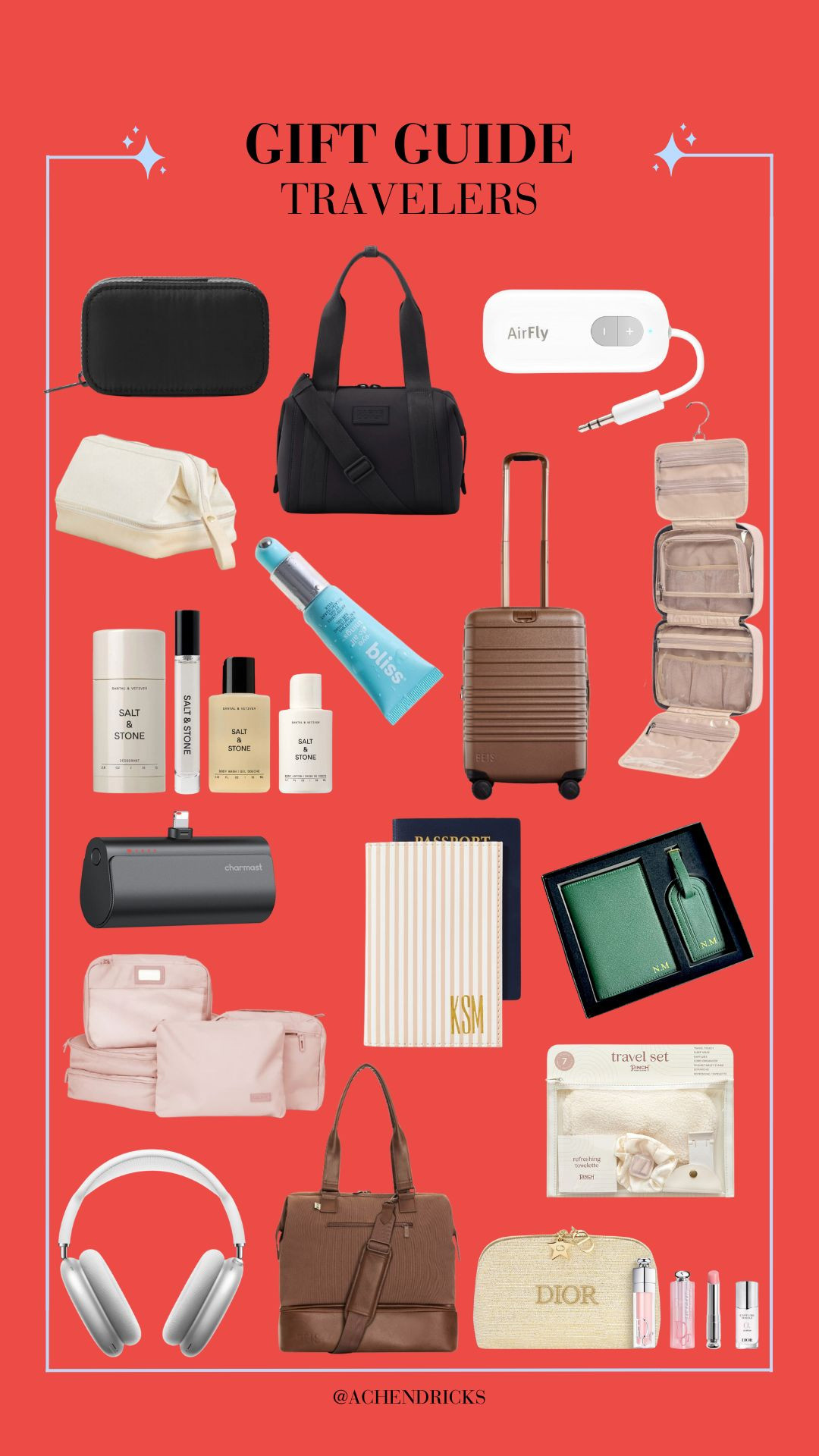 Gift guide: travler edition! 

 

#LTKGiftGuide #LTKHoliday #LTKTravel