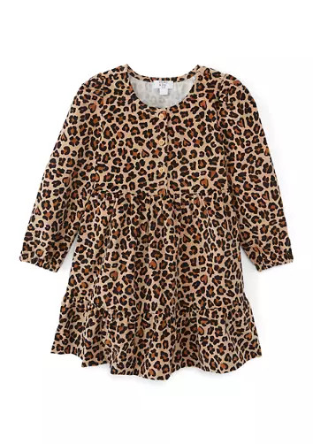 Girls 4-6x Animal Print Dress | Belk