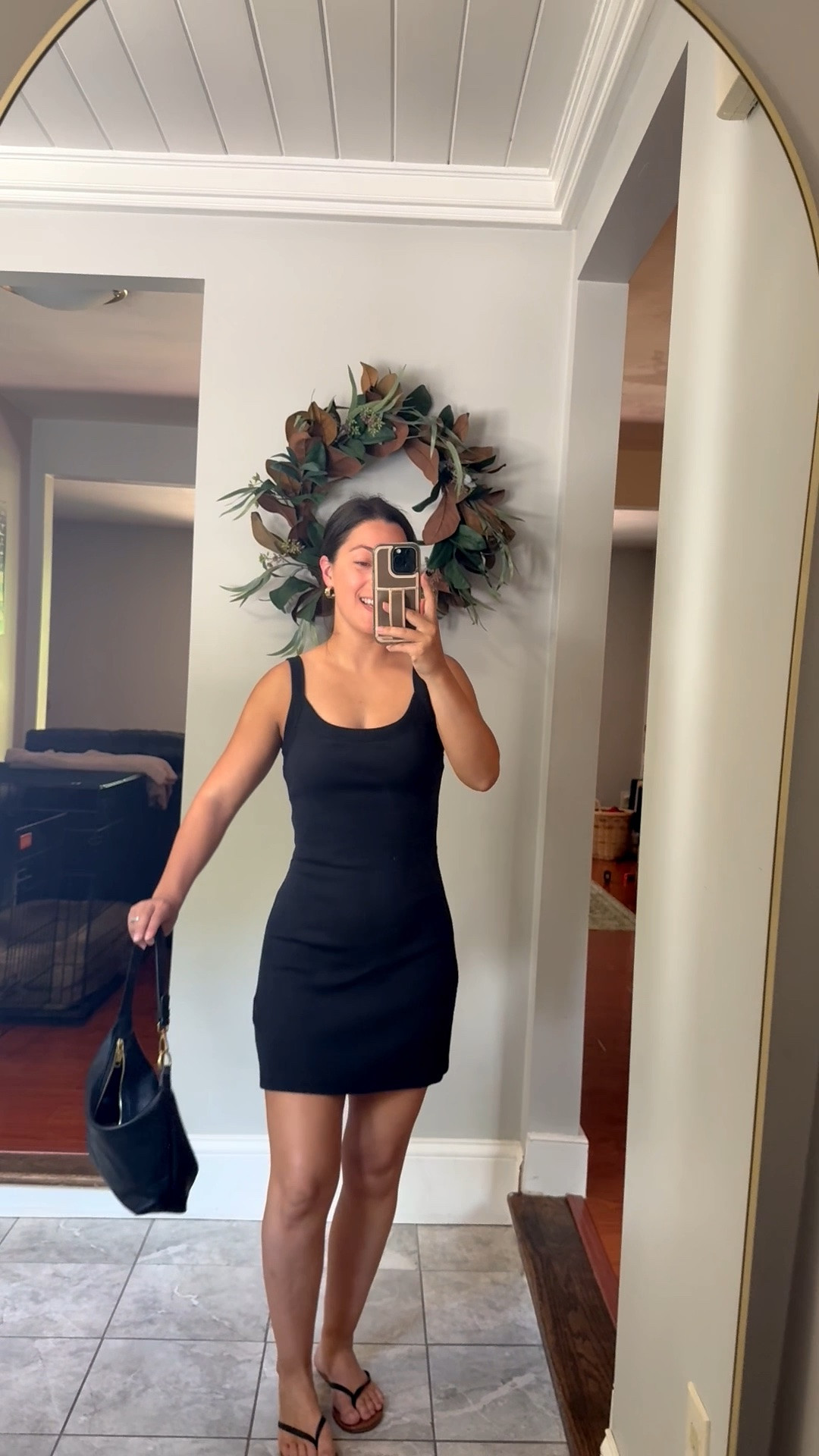 Bra free casual summer dress! So comfy and so easy to just throw on. Wearing size xs regular. For reference I am: 5ft, 115lbs. 

Summer outfits
Petite outfits
Summer dresses
Casual dress
Black dress
Casual date night outfit

@abercrombie 
#abercrombiepartner

#LTKPetite #LTKSeasonal #LTKTravel