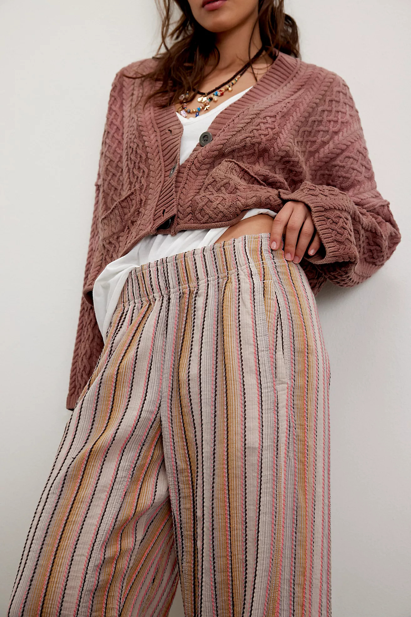 Day's End Stripe Pants | Free People (UK)