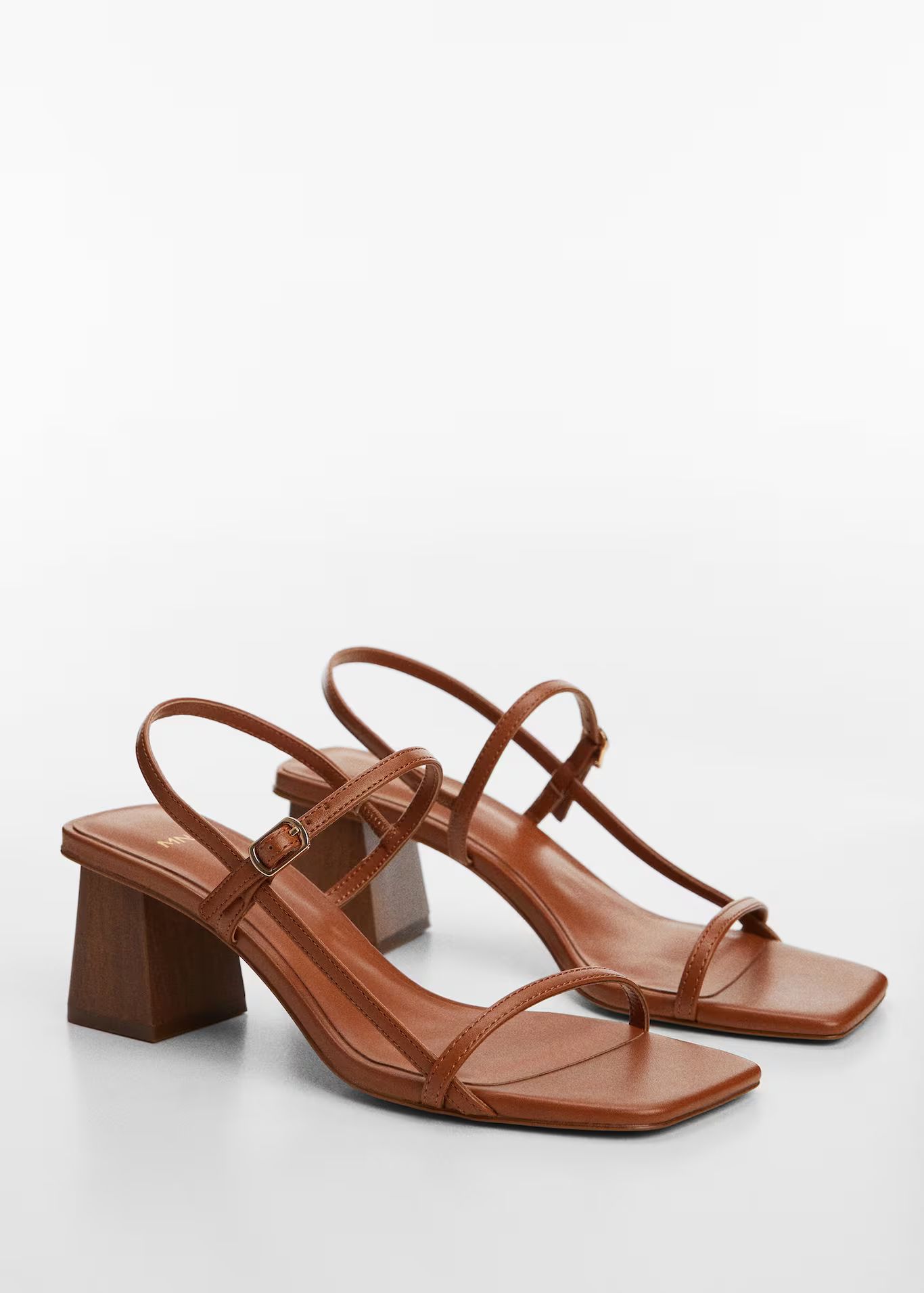 Block-heel sandals -  Women | Mango USA | MANGO (US)