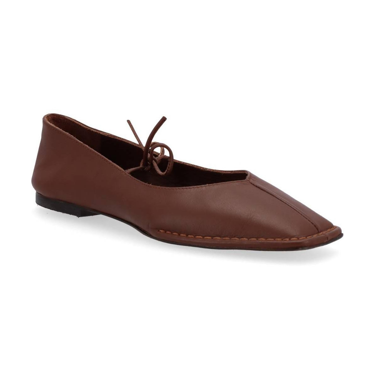 Alohas Women's Sway Leather Ballet Flats - Chestnut brown | Macy's