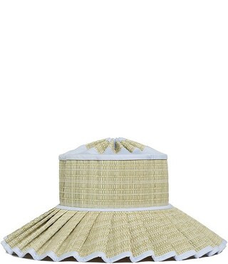 Lorna Murray Bellissima Capri Maxi Pleated Straw Sun Hat | Dillard's | Dillard's