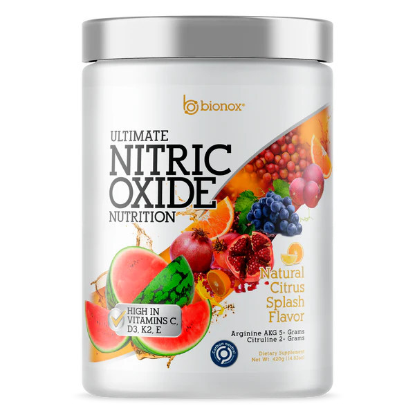 Ultimate Nitric Oxide Nutrition Citrus Splash Flavor - Large - 30 Day Supply | Bionox