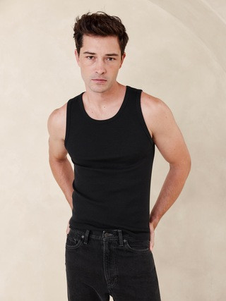 Authentic Ribbed Tank | Banana Republic (US)