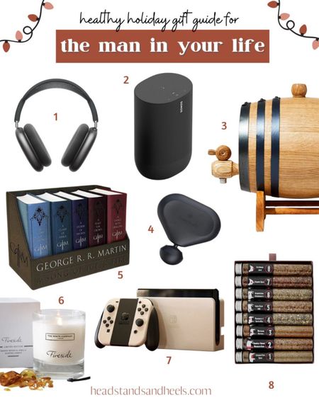 My 2022 healthy holiday gift guides are live and this one is for the special man in your life! From manly scented candles to fantasy books, whiskey barrels, spices, tech gadgets and more, you’re guaranteed to get the perfect Christmas present 🎁 

#LTKmens #LTKSeasonal #LTKHoliday