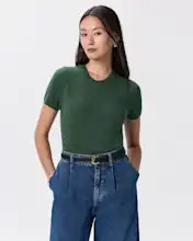 Mongolian Cashmere Tee | Quince