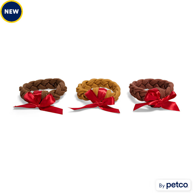 Merry Makings Collagen Wreath Chews for Dogs, 10.58 oz., Count of 3 | Petco