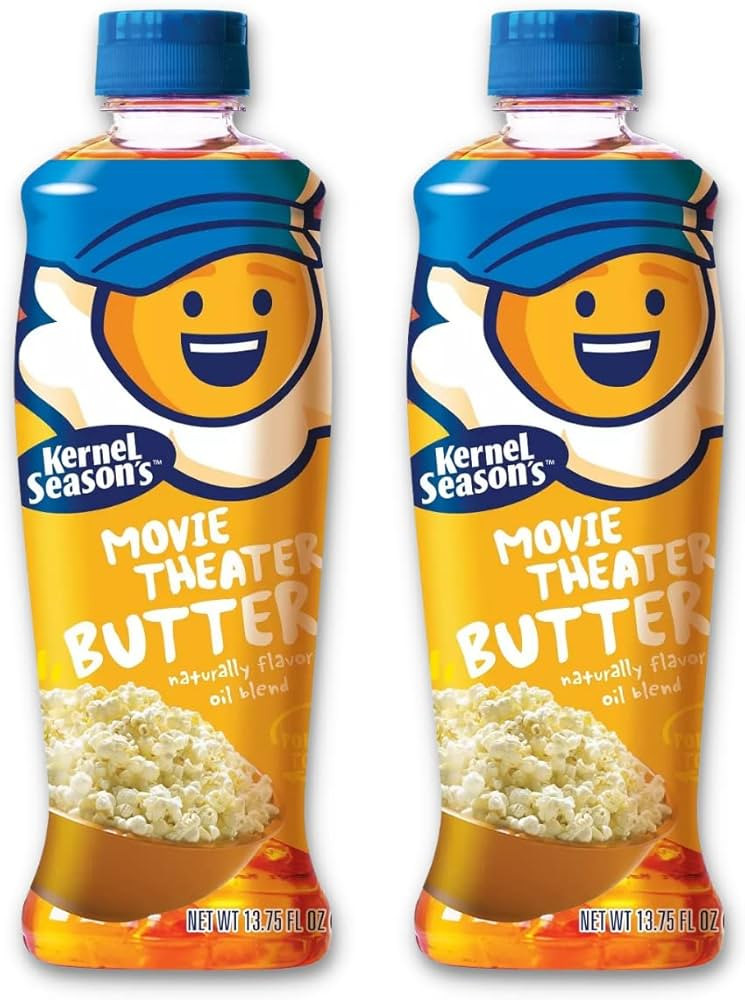 Kernel Season's Movie Theater Popcorn Oil, Butter, 13.75 Ounce, 2 Count | Amazon (US)