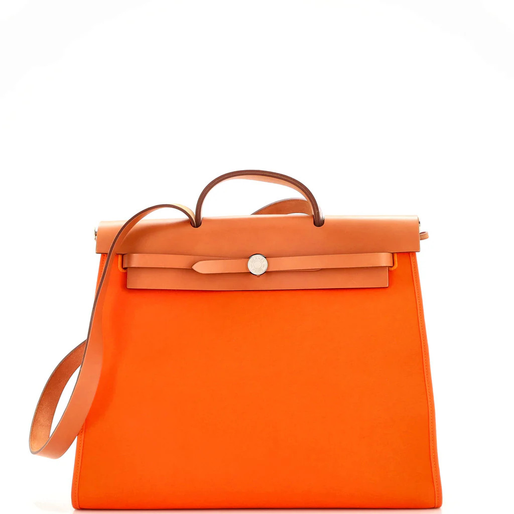 Herbag Zip Leather and Toile 39 | Rebag